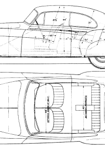 Bentley R Type blueprint