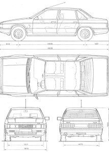 Talbot Tagora blueprint