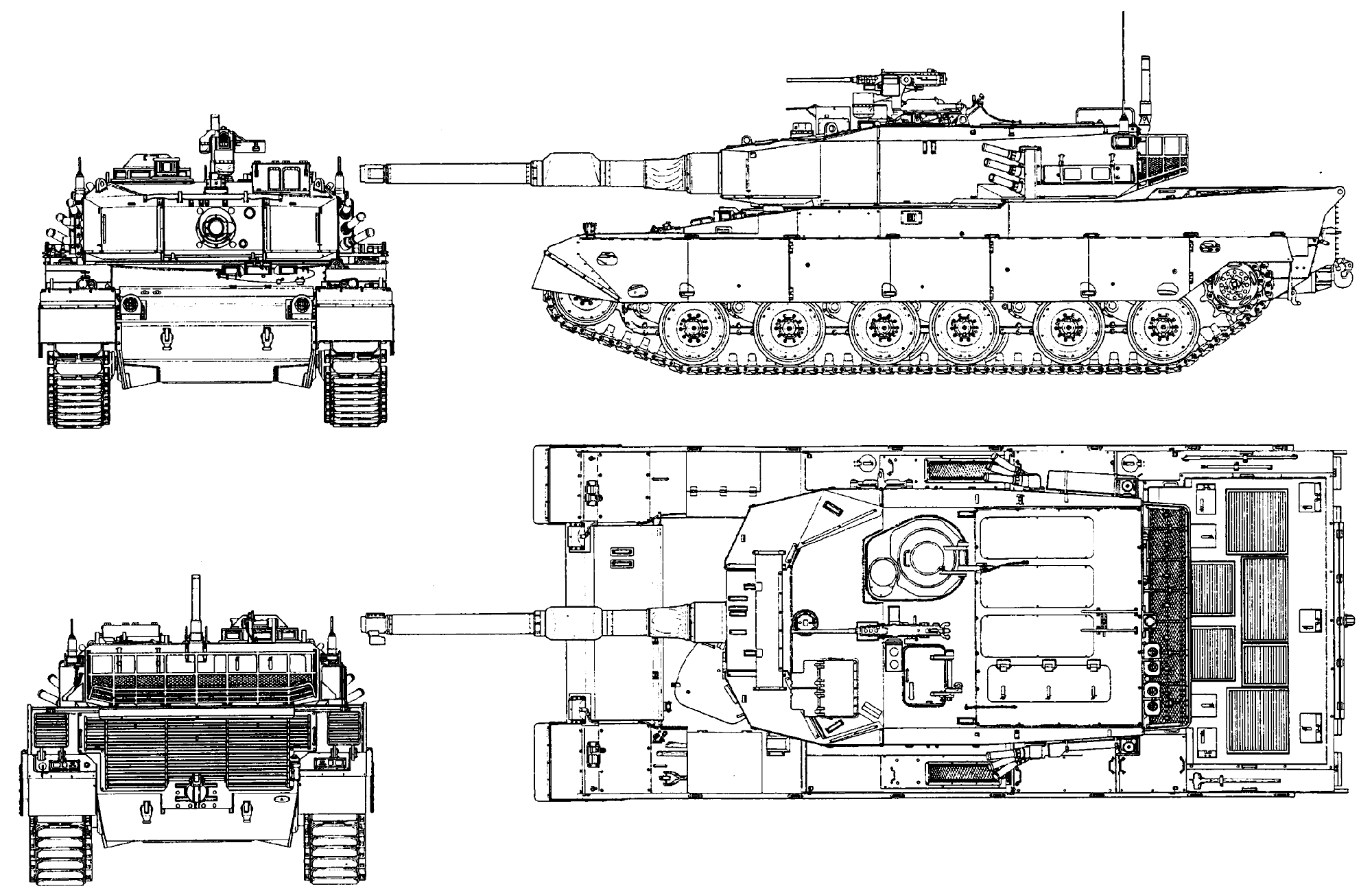 Type 90 Kyū-maru blueprint
