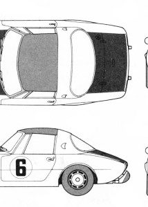 Toyota Sports 800 blueprint