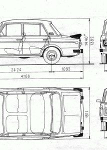 VAZ-2106 blueprint