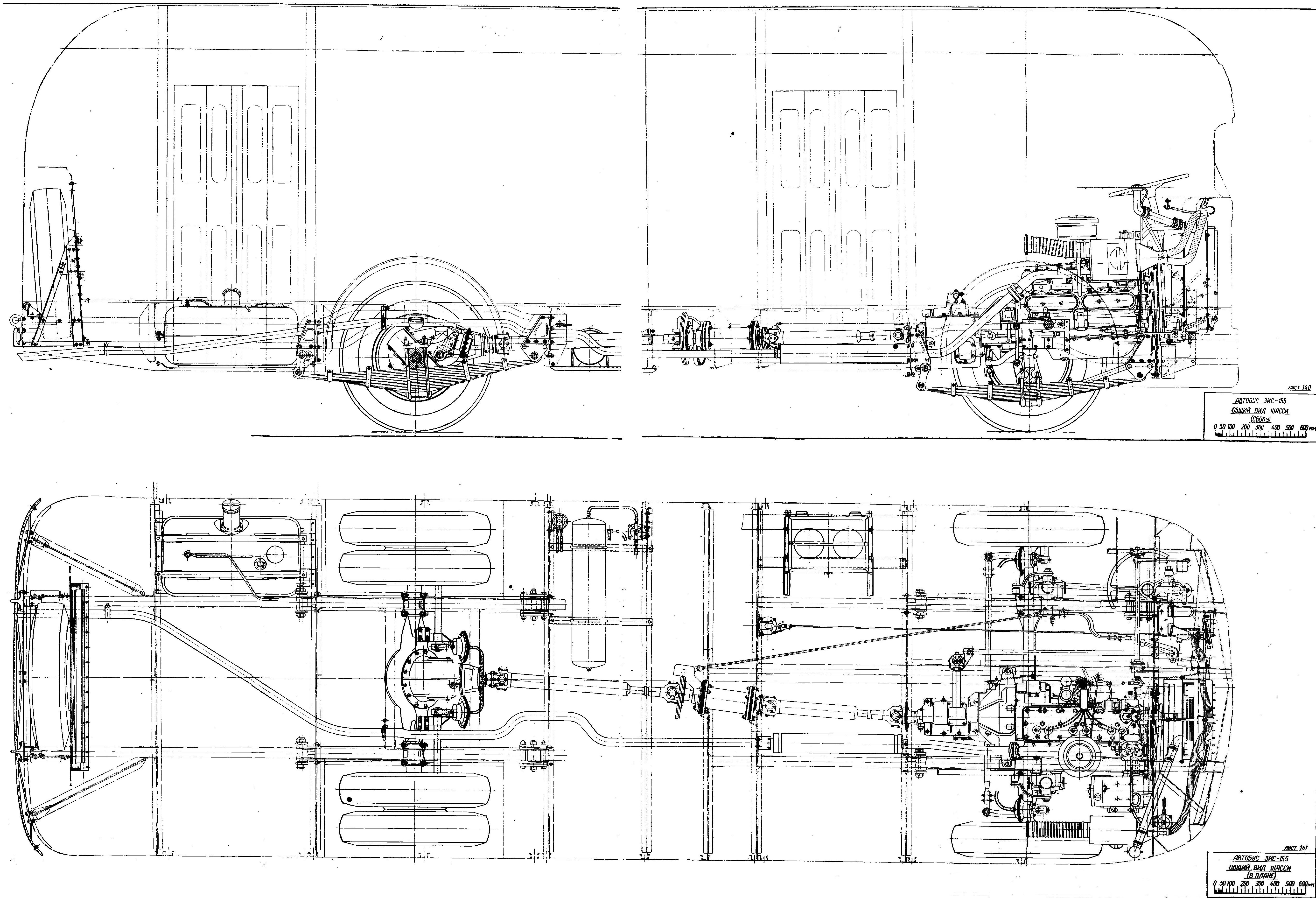ZIS 155 blueprint