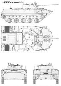 BMD-2 blueprint