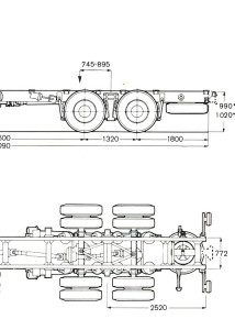 Magirus-Deutz 340 blueprint