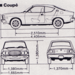 Mazda Luce blueprint
