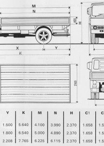 Fiat 80 Nc blueprint