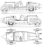 Fiat GP blueprint