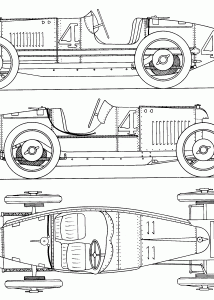 Fiat GP blueprint