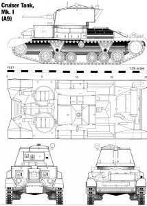 Cruiser tank blueprint