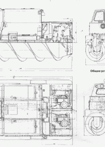 ZIL-29061 blueprint