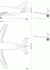 Airbus Beluga blueprint