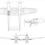 Messerschmitt Bf 109 Z blueprint