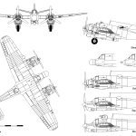 Bristol Beaufighter blueprint