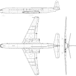 De Havilland Comet blueprint