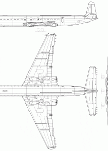 De Havilland Comet blueprint