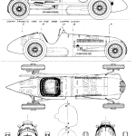 Maserati 8CTF blueprint