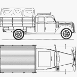 Ford G917T blueprint