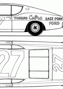 Ford Torino blueprint