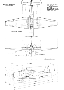 TBF Avenger blueprint