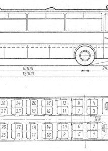 Ikarus 250 blueprint