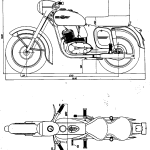 Jawa 356 blueprint