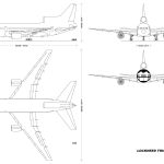 Lockheed L-1011 TriStar blueprint