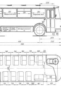 LAZ 695N blueprint