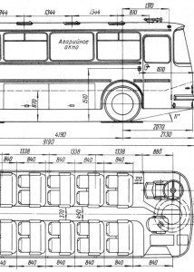 LAZ-697 blueprint