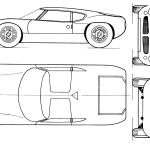 Lola Mk6 GT blueprint