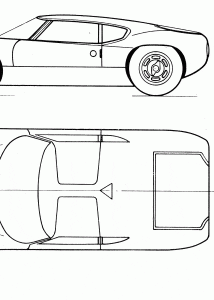 Lola Mk6 GT blueprint