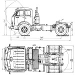 MAZ 504V blueprint