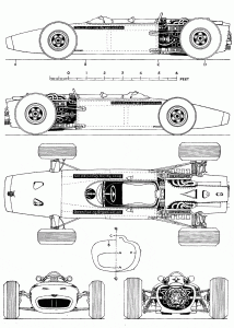 BRM P83 blueprint