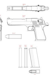 Desert Eagle blueprint