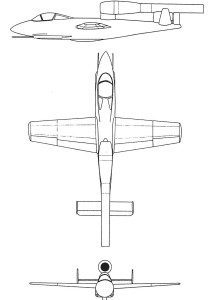 Junkers EF 126 blueprint