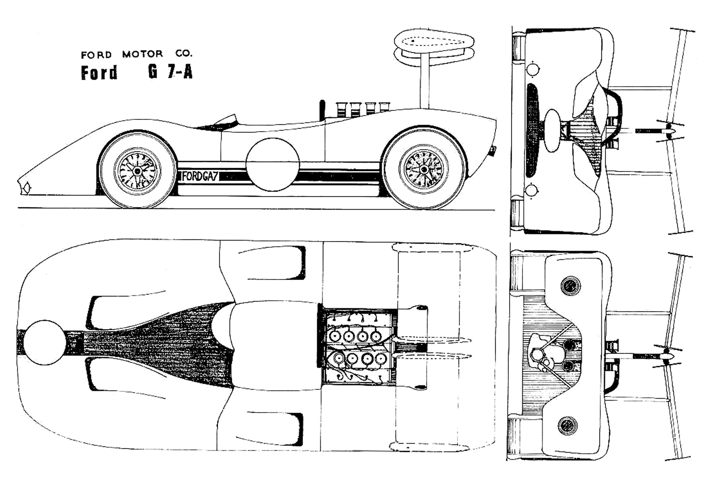 Ford G7A blueprint