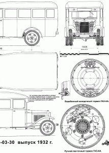 GAZ-03-30 blueprint