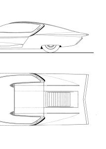 General Motors Firebird blueprint