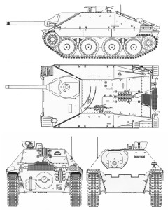 Hetzer blueprint