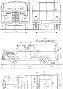 Praga A150 blueprint