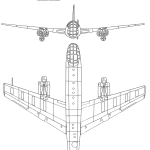 Junkers Ju 287 blueprint