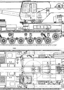 KGS-25 Special Tracked Crane blueprint