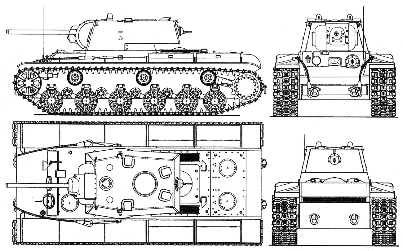 KV-1 blueprint