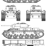 KV-85 blueprint