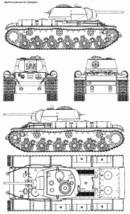 KV-85 blueprint