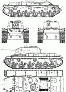 KV-85 blueprint