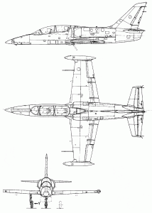 L-39 Albatros blueprint