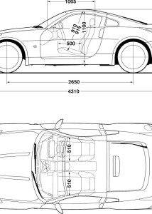 Nissan 350Z blueprint