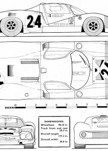 Matra 630 blueprint