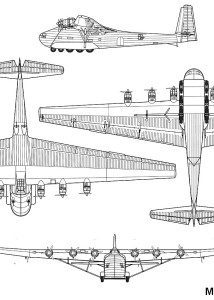 Me 323 Gigant blueprint