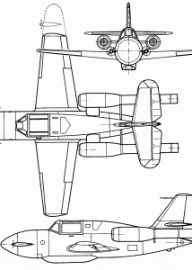 Me 328 blueprint